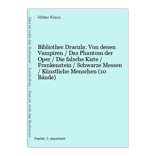 Bibliothec dracula von - dracula:, denen